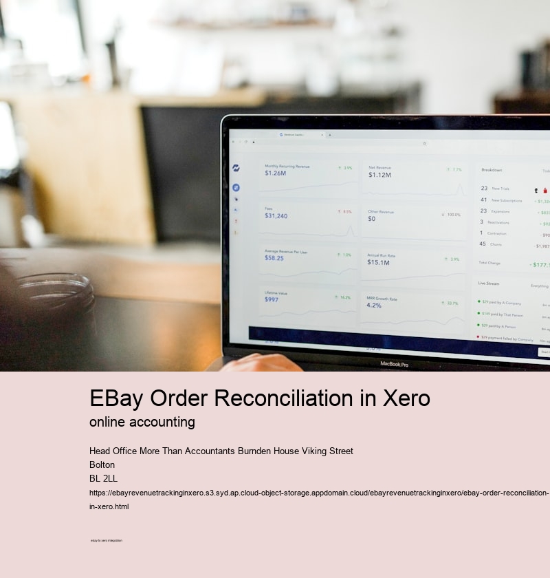 eBay Order Reconciliation in Xero