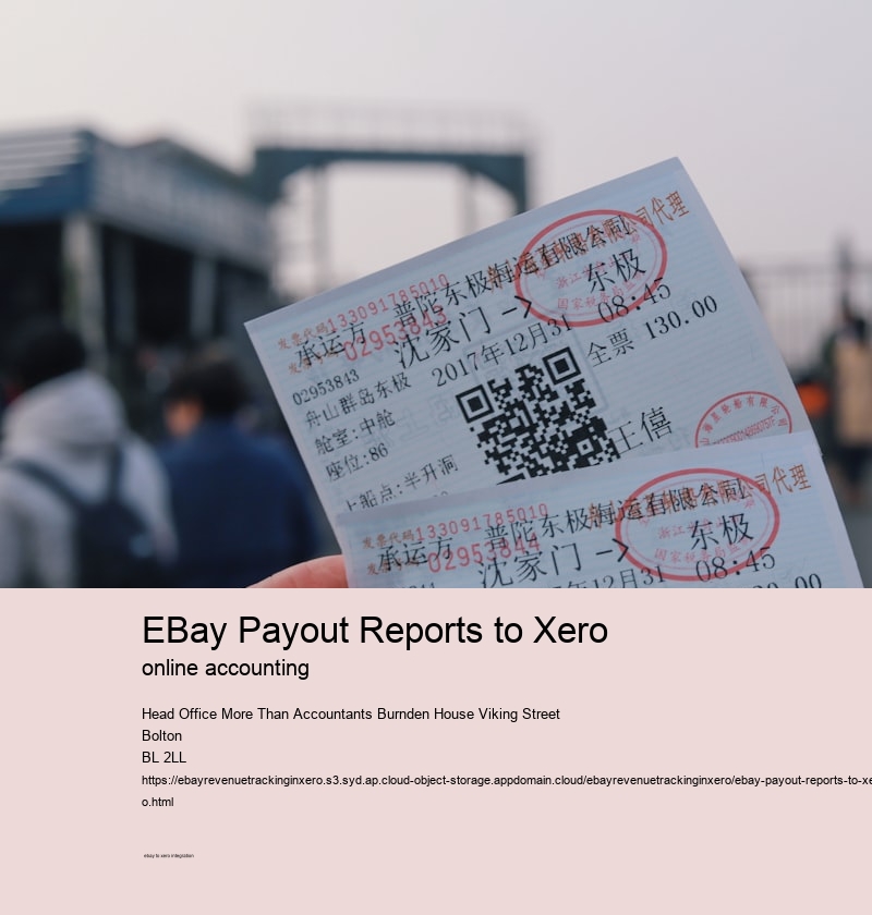 eBay Payout Reports to Xero