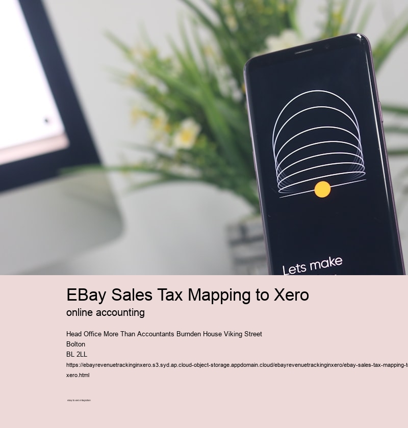 eBay Sales Tax Mapping to Xero