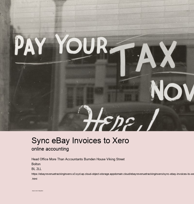 Sync eBay Invoices to Xero